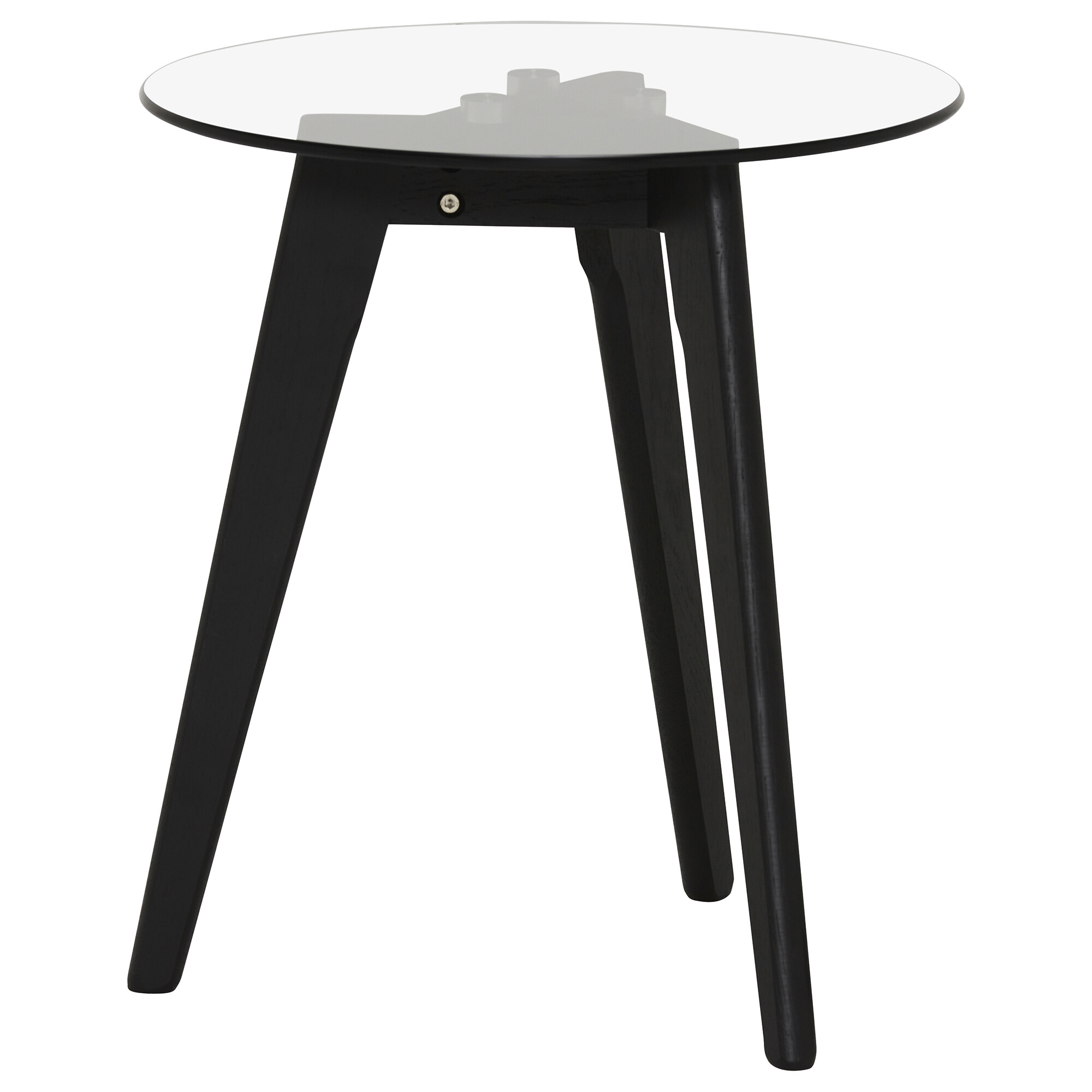 Aries Round Side Table, Black | Barker & Stonehouse