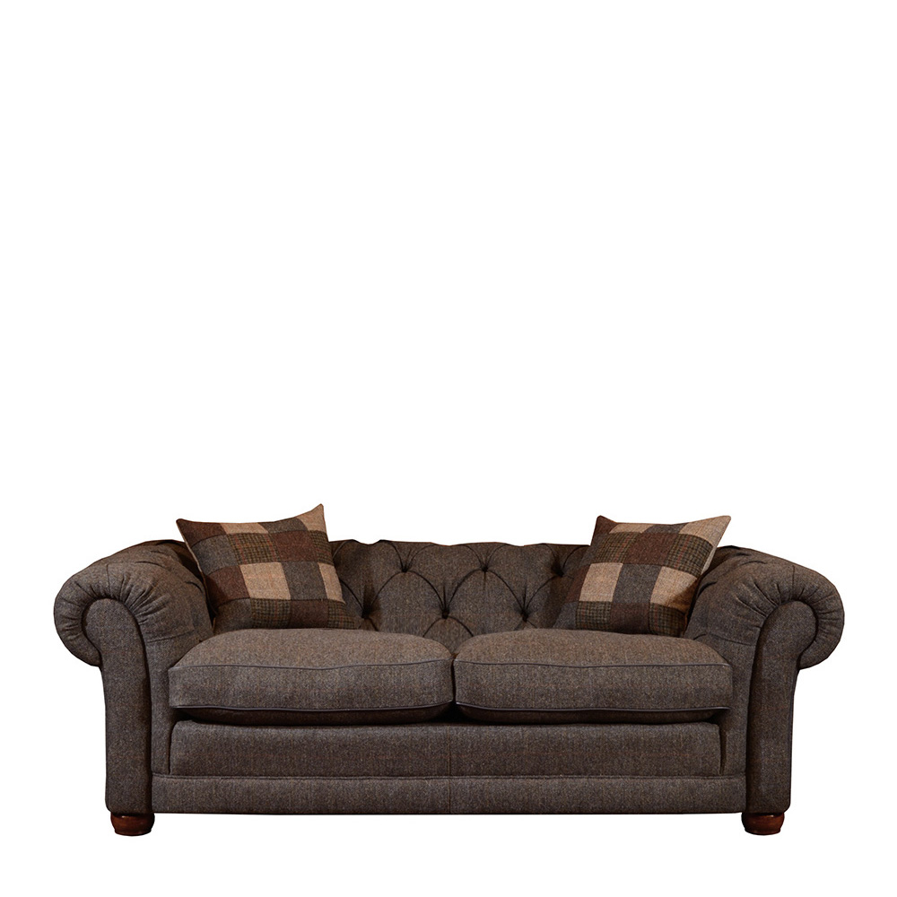 Harris Tweed Castlebay Petit Chesterfield Sofa - Barker & Stonehouse