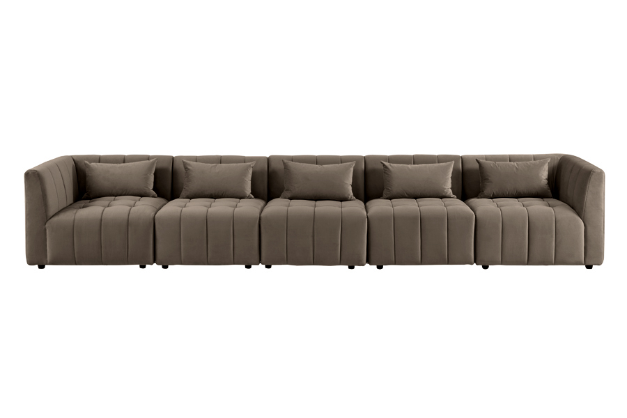 Essen Five Seat Sofa – Carbon