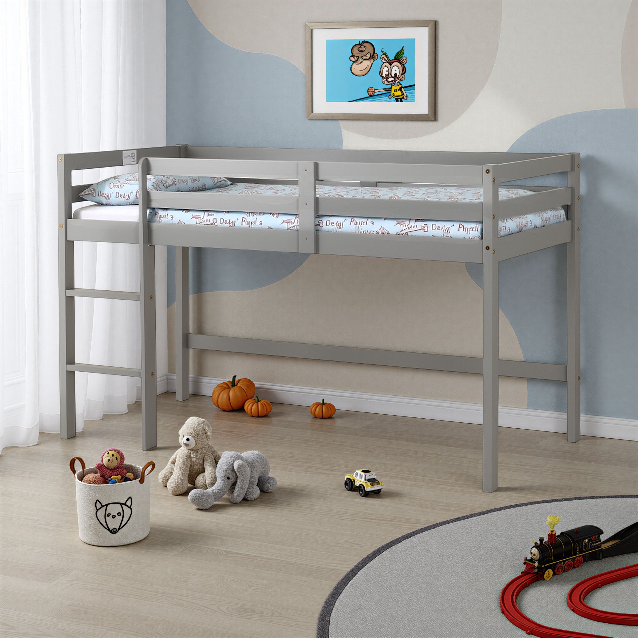 Seconique Panama Mid Sleeper in Grey