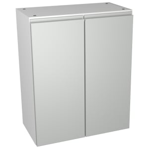 Wickes Hertford Gloss Grey Base / Wall Storage Unit - 600 x 735mm