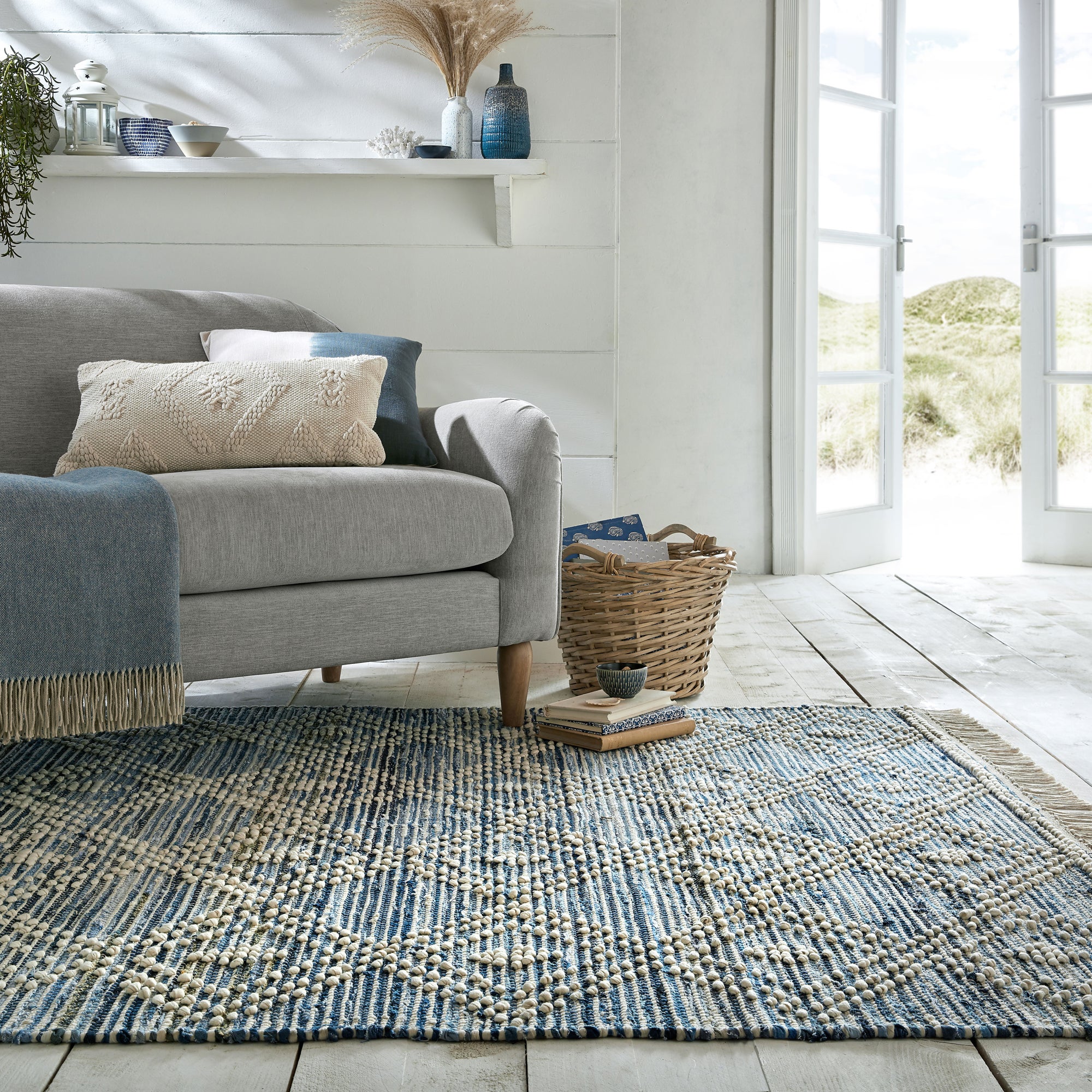 Lissie Denim Rug MultiColoured