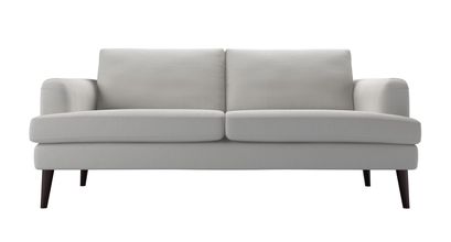 Reuben 3 Seat Sofa in Alabaster Brushed Linen Cotton - sofa.com