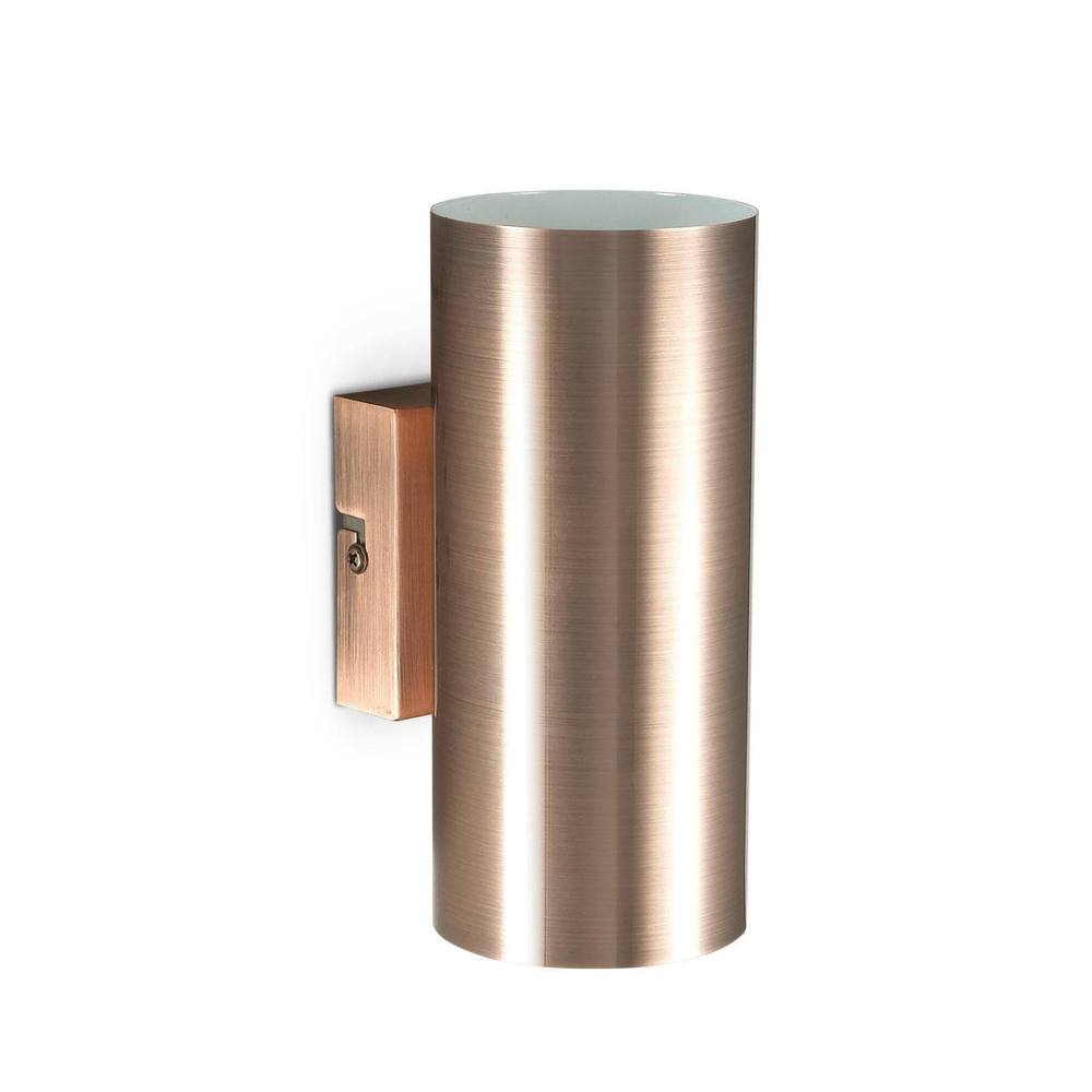 Netlighting Hot 2 Light Up & Down Wall Light Copper
