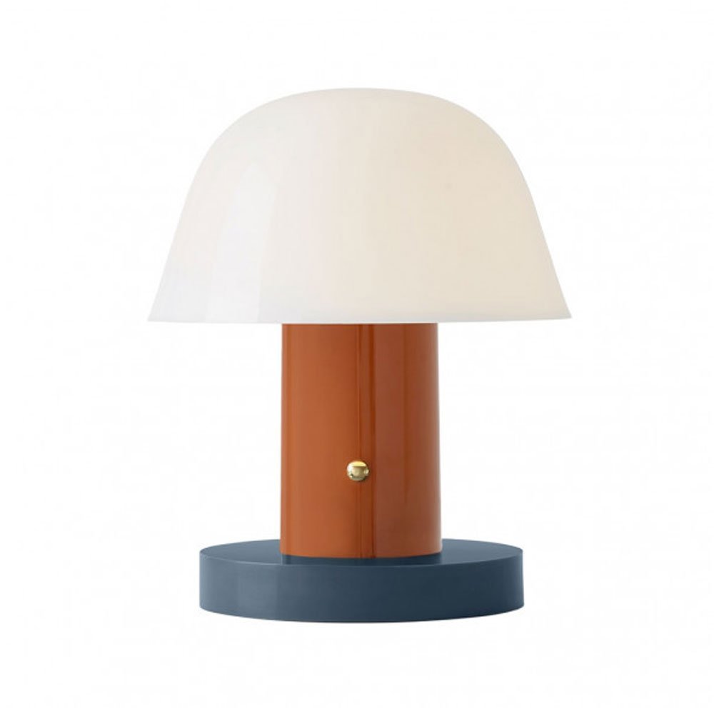 Setago Table Lamp JH27 Rust and Thunder