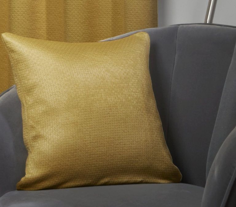 New Edge Blinds Metro Collection Cushion Cover in Yellow