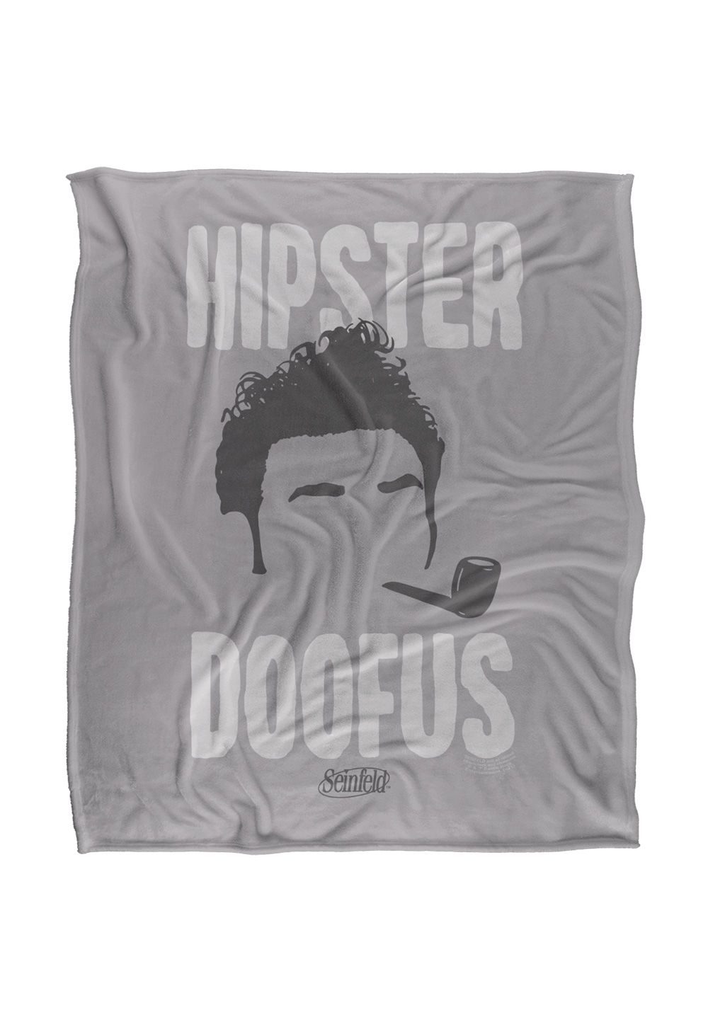 Warner Brothers Seinfeld, 152x127 cm The Cosmo Silky Touch Super Soft Throw Blanket in White