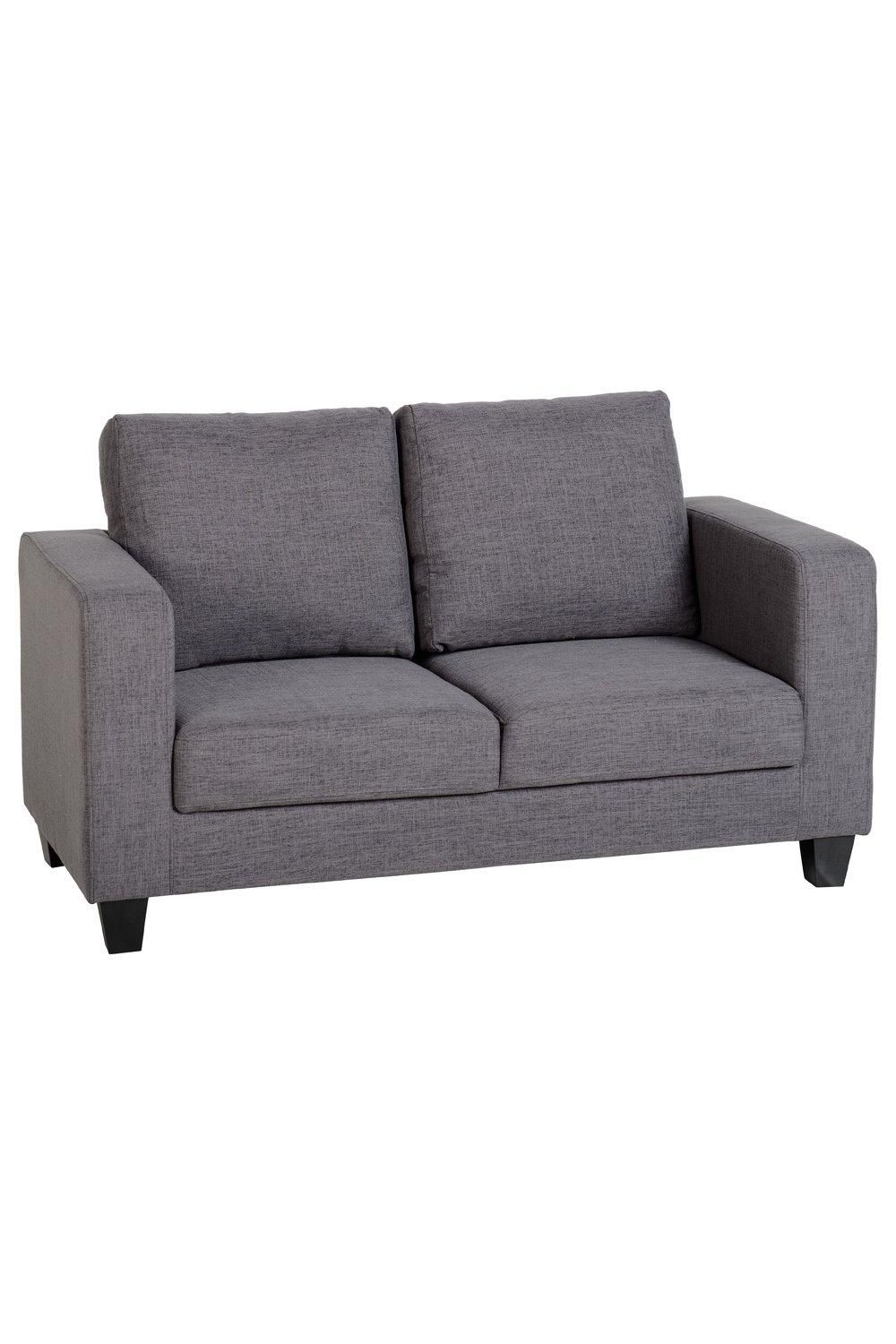Seconique Tempo Two Seater Sofa-in-a-Box in Grey