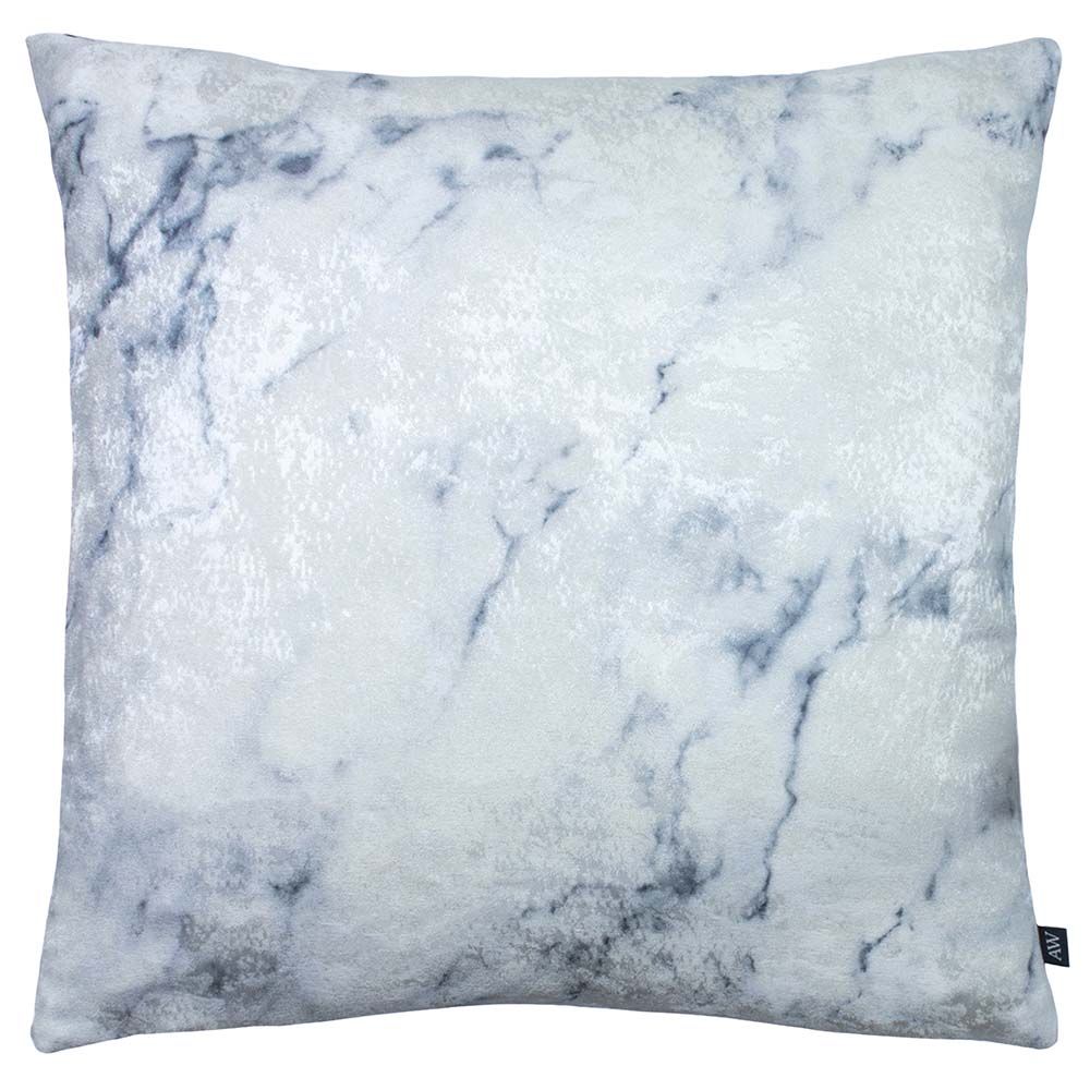 Ashley Wilde Cinnabar Marble Jaquard Weave Cushion in Royal