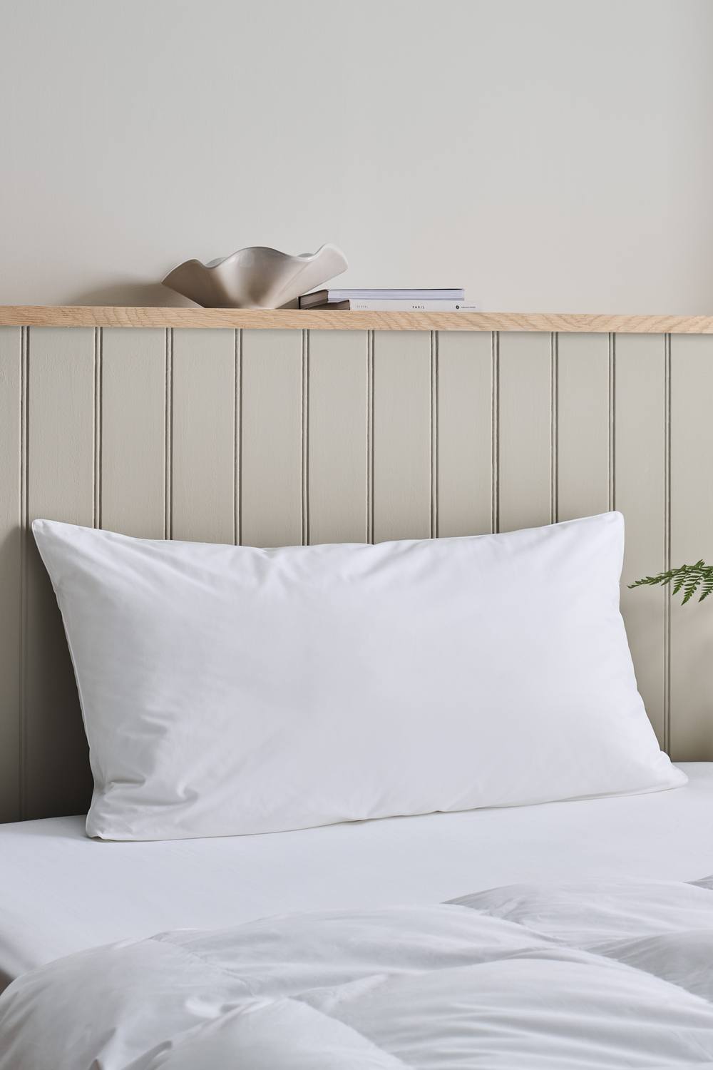 CHRISTY 'Cloud Loft' Luxurious Micro Loft Soft Medium King Pillow in White