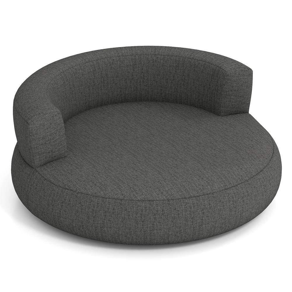 Costway Inflatable Couch Blow Up Lounger Air Sofa w/Detachable Cover &Armrests in Grey