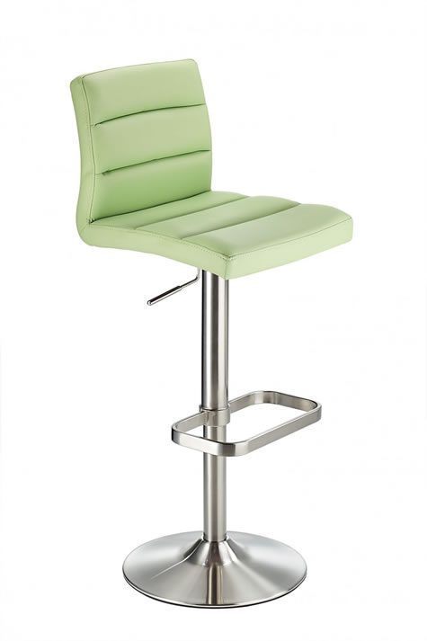 netfurniture Swank Adjustable Bar Stool Green