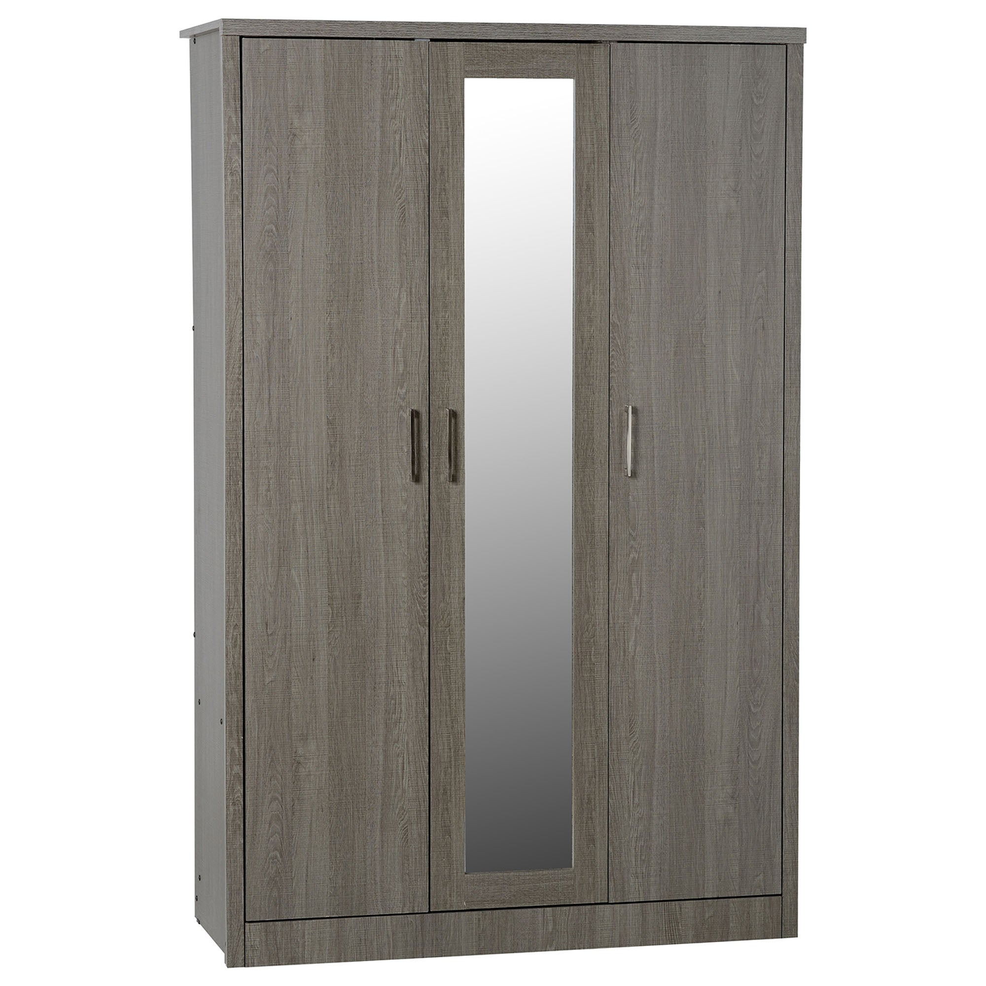 Lennon 3 Door Wardrobe Black