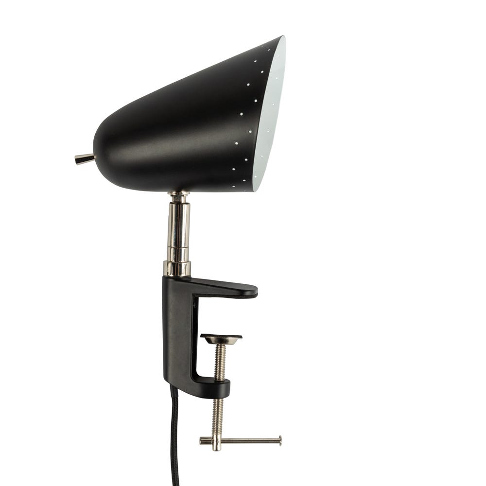 Heal's Helsinki Clamp Wall/Table Lamp Black 2