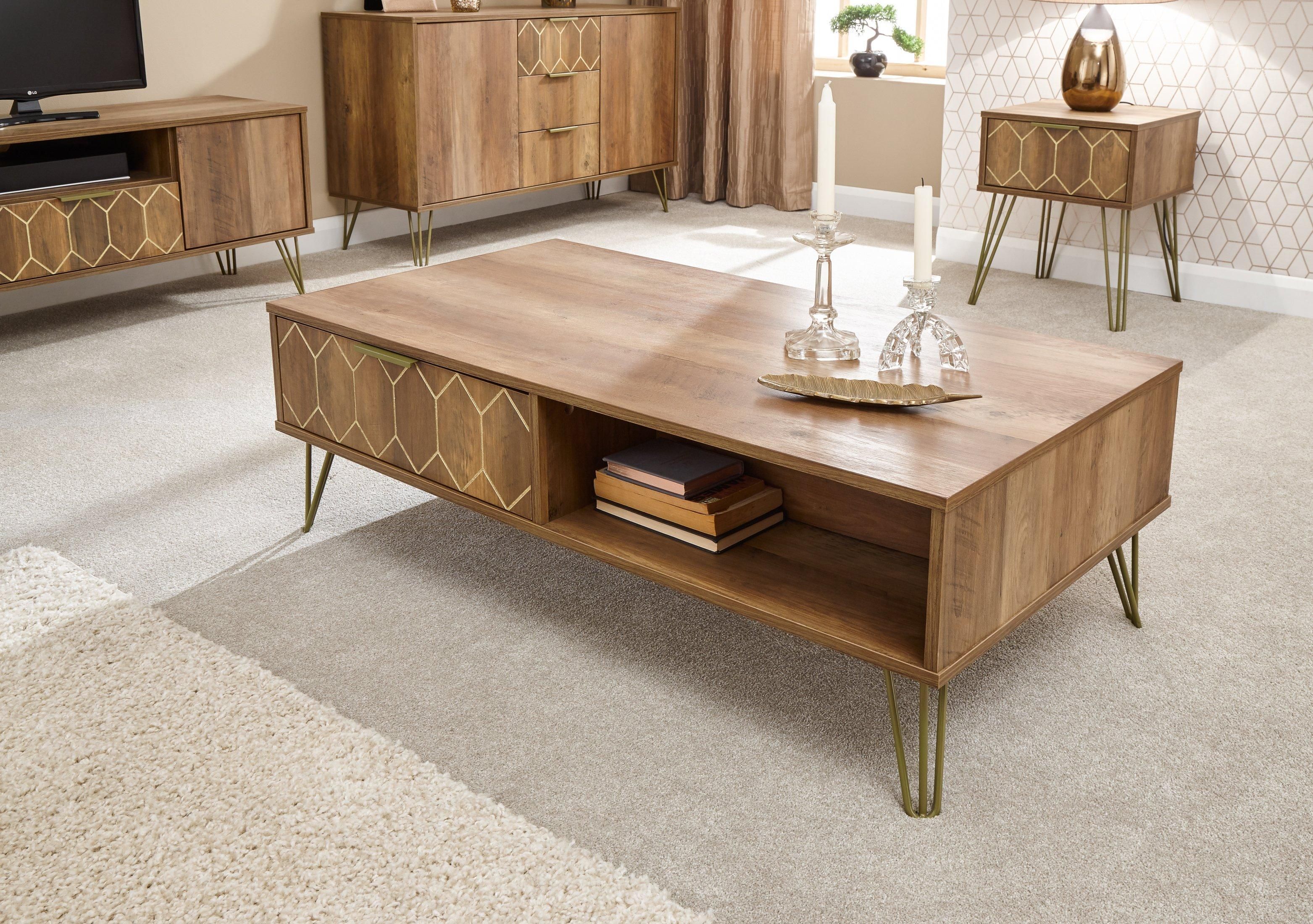 GFW Orleans Coffee Table in Brown