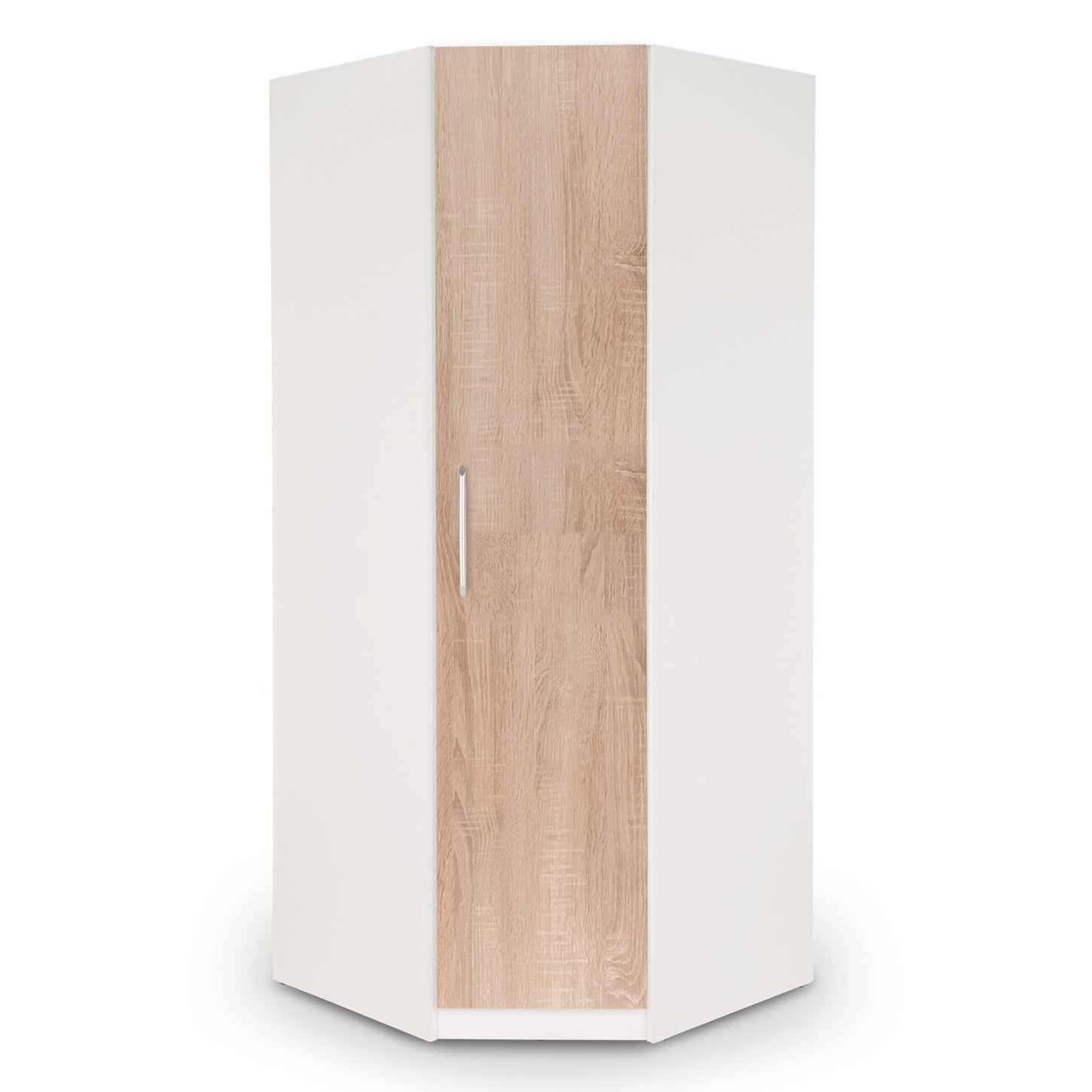 Euston Corner Wardrobe, White