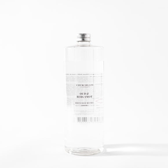 Churchgate Oud & Italian Bergamot Diffuser Refill