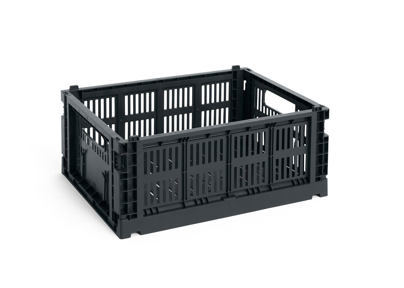 HAY Colour Crate Charcoal Medium