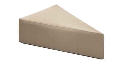 Astaire Upholstered Coffee Table in Coconut Soft Leather - sofa.com