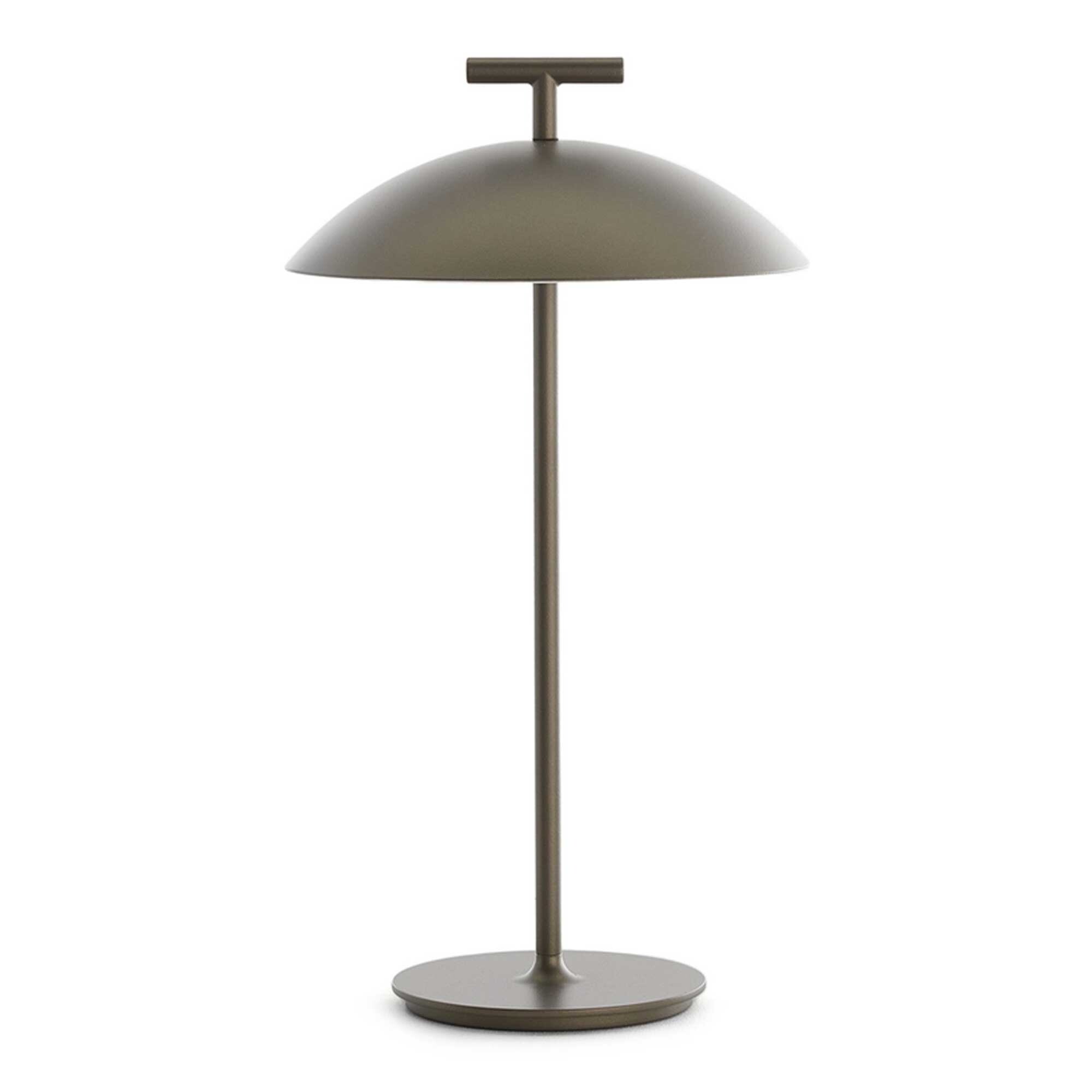 Kartell Mini Geen A Table Battery Lamp 20x36.5 Bronze, Gold | Barker & Stonehouse