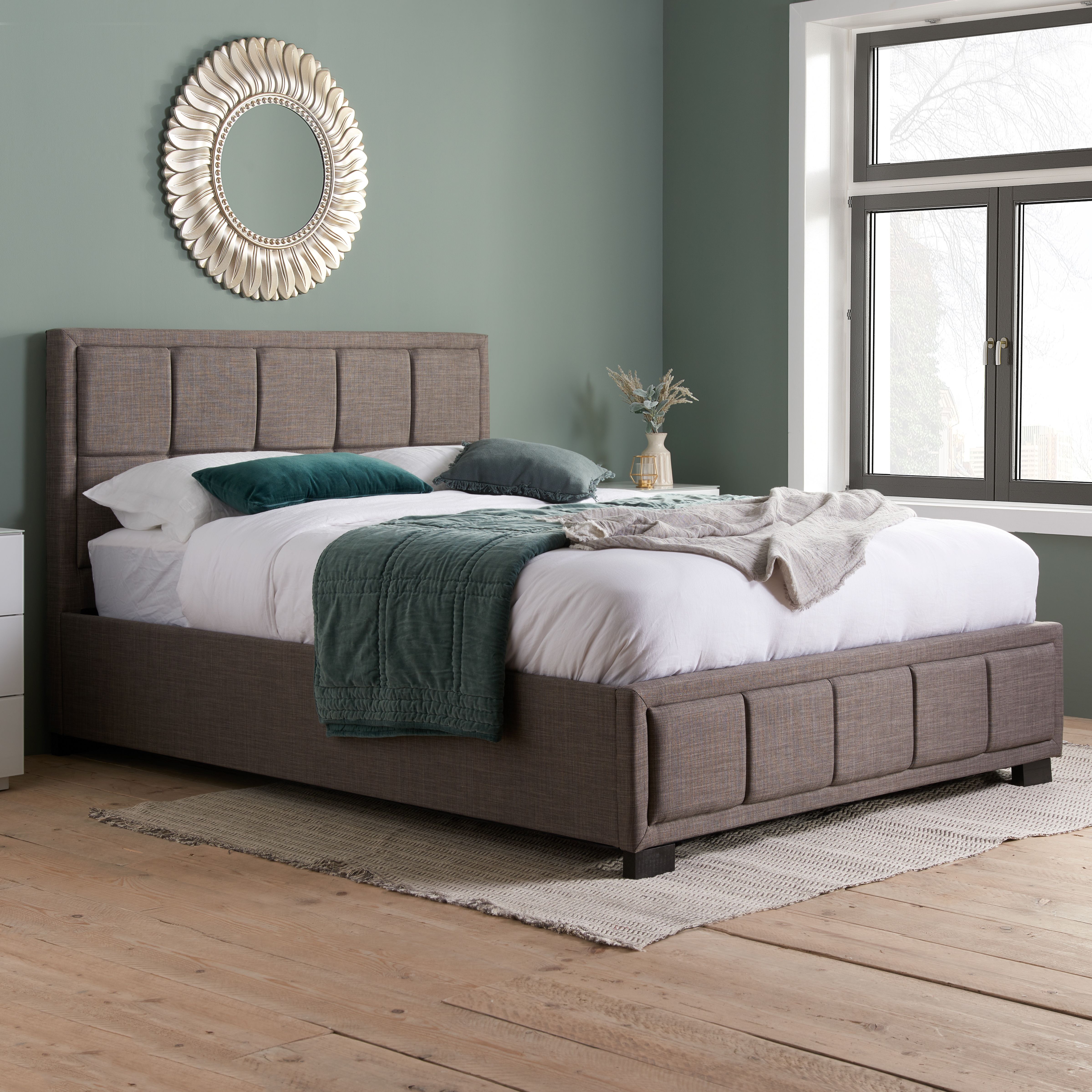 Birlea Hannover Bed in Grey