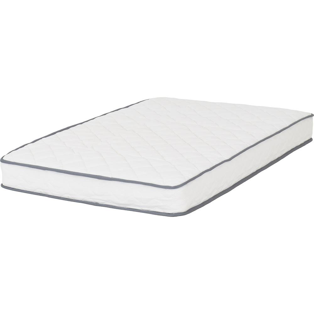 Seconique Yasmin 4' Small Double Roll-Up Mattress 18cm (Bonnel Spring) in White