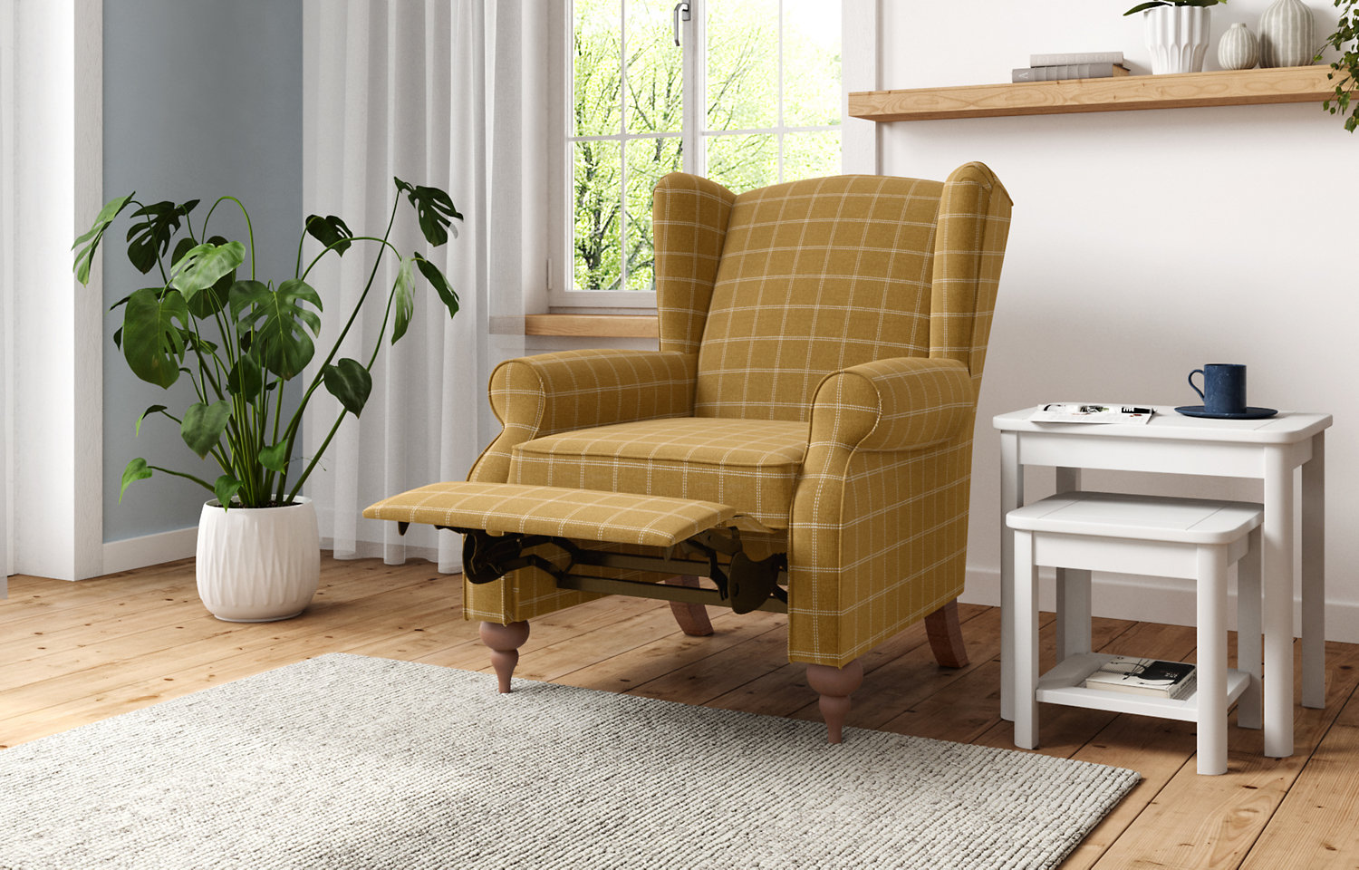 M&S Highland Plain Riser Armchair