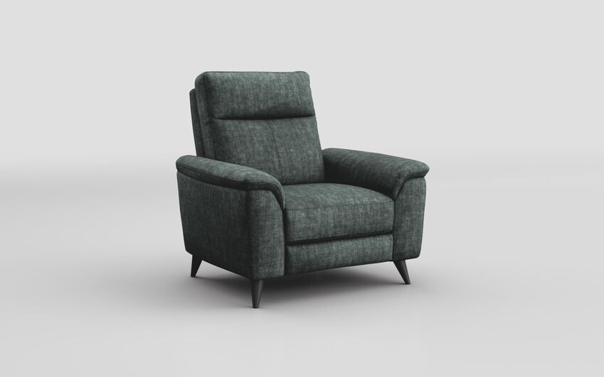 Blue Fabric Saliceto Armchair