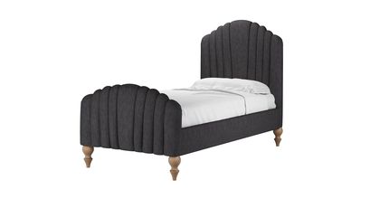 Bella Single Bed in Cadet Soft Chenille - sofa.com