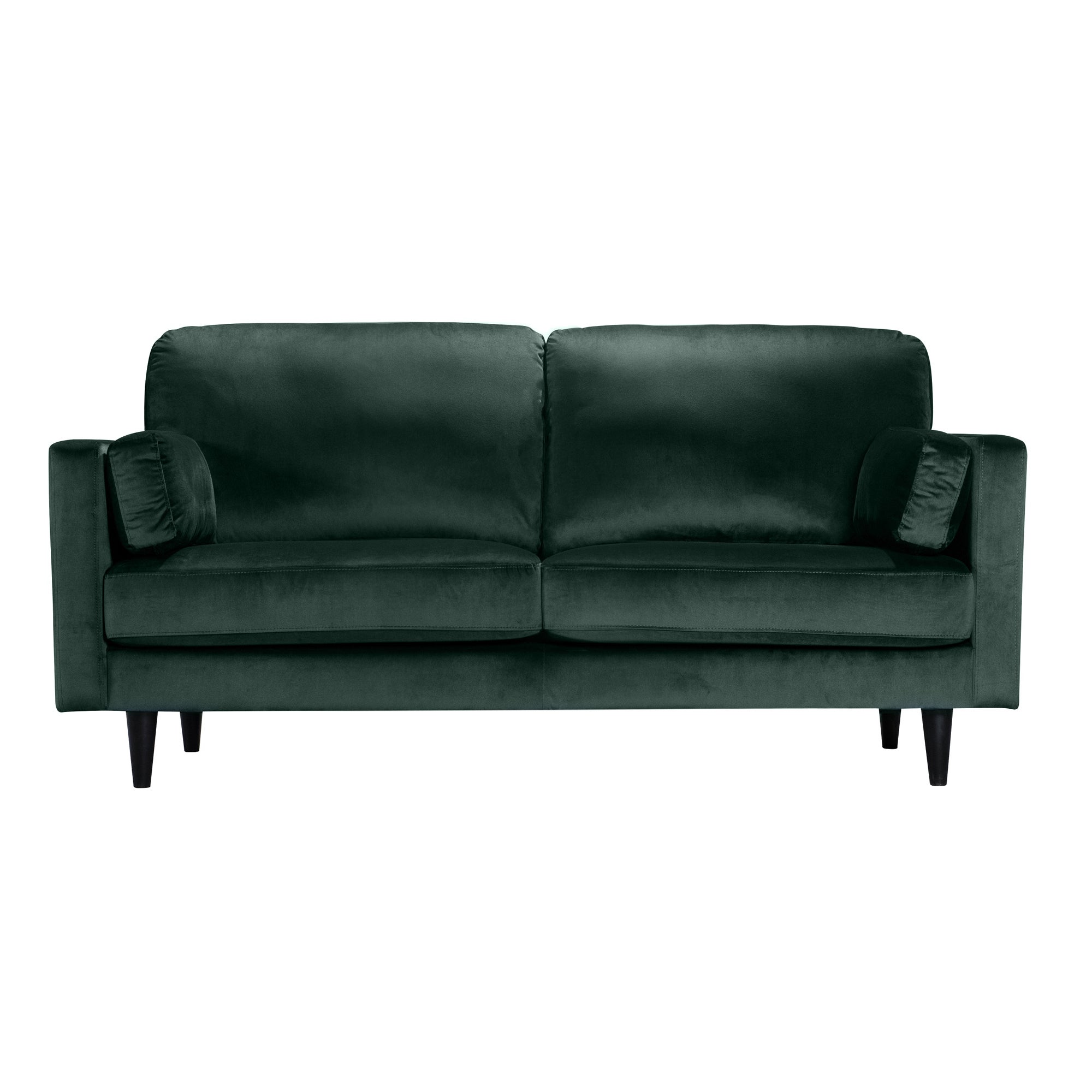 Sheldon Velvet 2 Seater Sofa Green