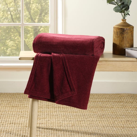 Chenille Throw Blanket