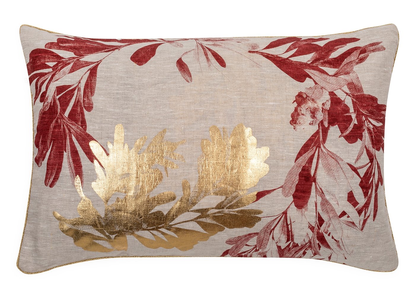 Banksia Cushion Rust Gold