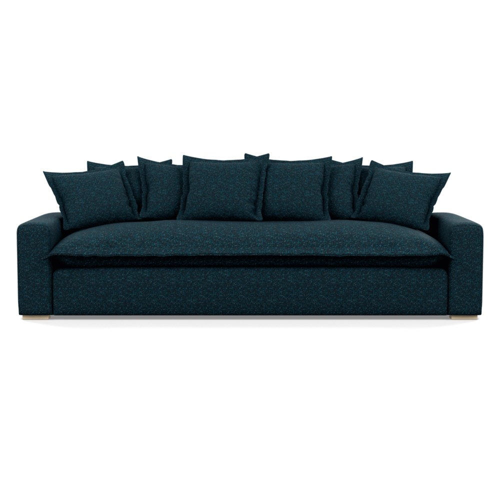 Heal's Brompton 5 Seater Sofa Brecon Ink Natural Feet