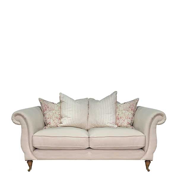 Drew Pritchard Atherton Pillow Back 2 Seater Sofa  - Barker & Stonehouse