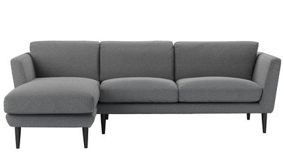 Holly Medium LHF Chaise Sofa in Harbour Grey Whitstable - sofa.com