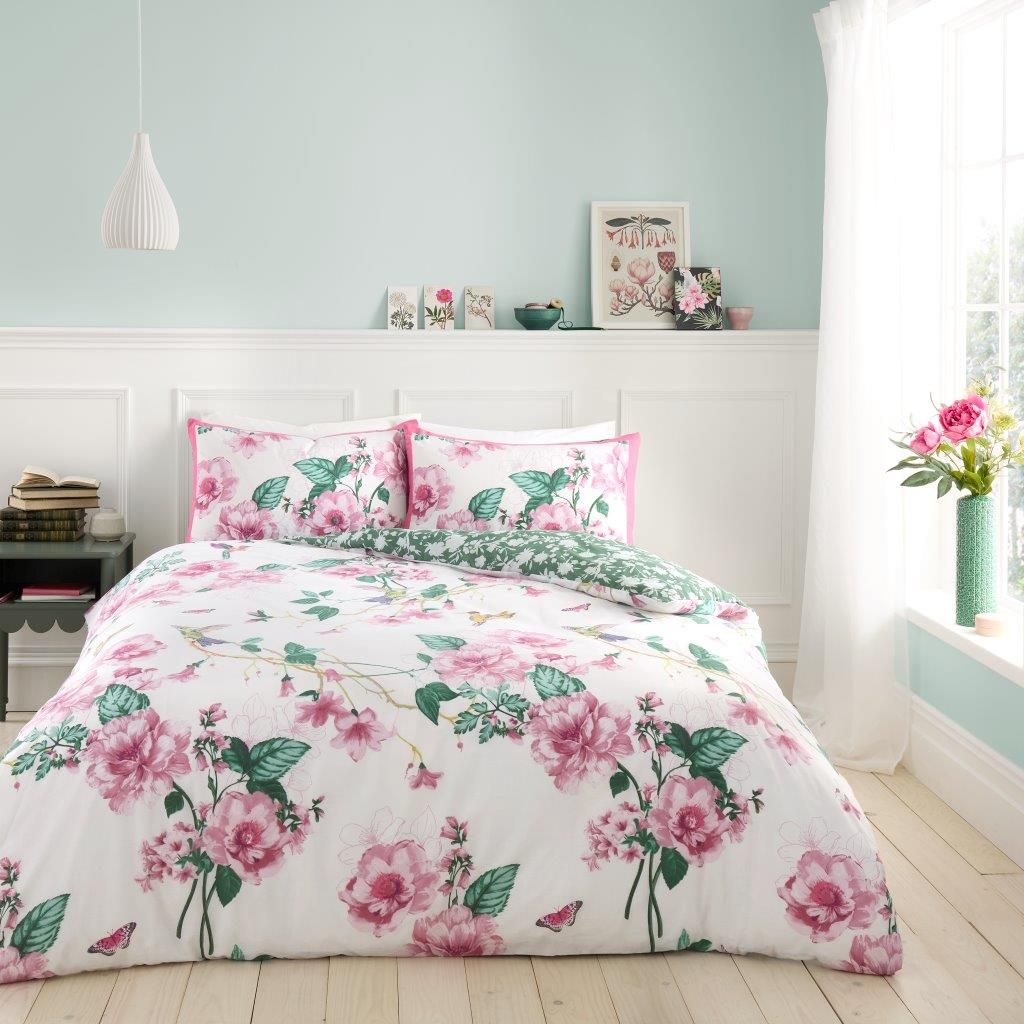 GAVENO CAVAILIA Delsie Printed Duvet Cover in Pink