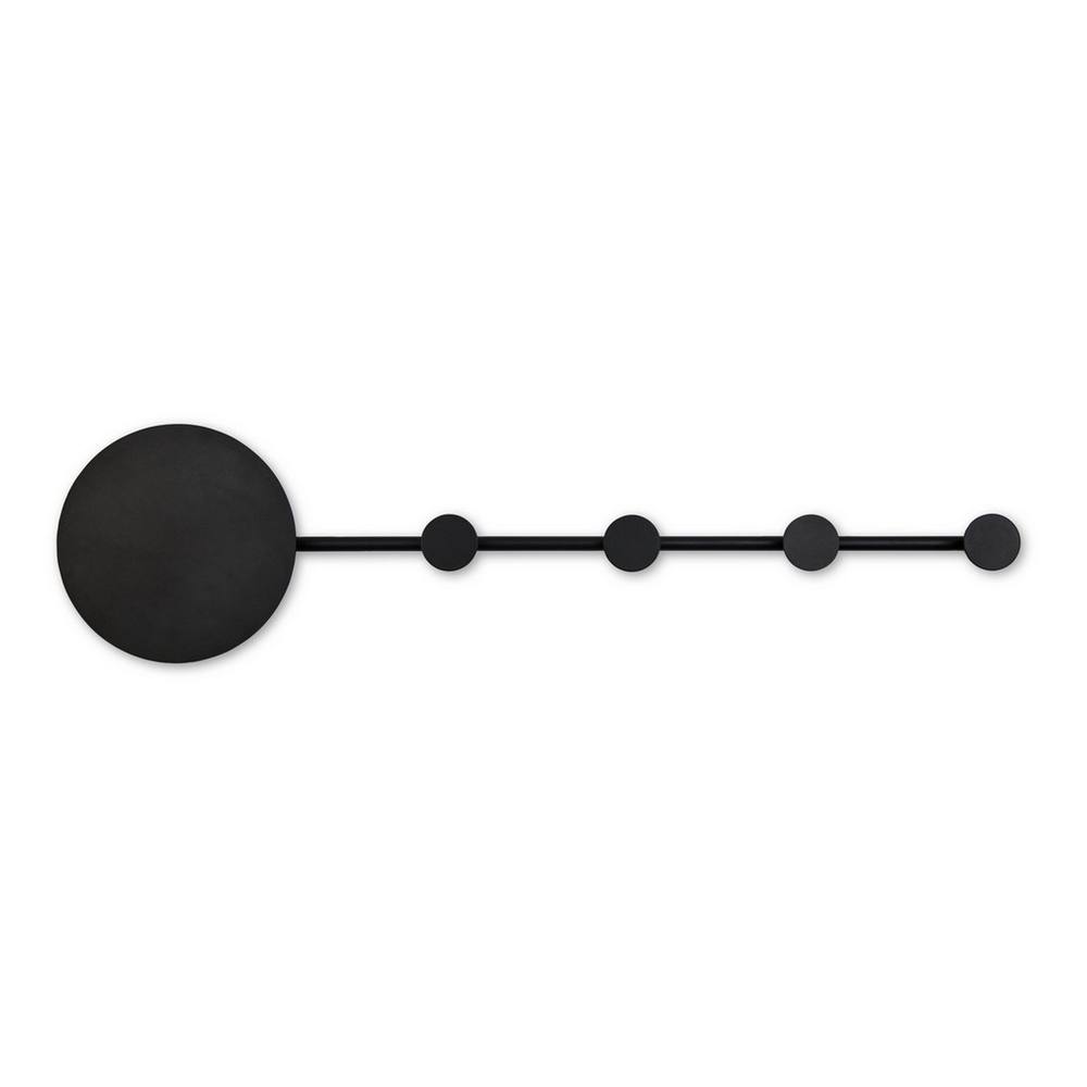 Netlighting Han Led Black Wall Lamp Coat Hanging 2700K