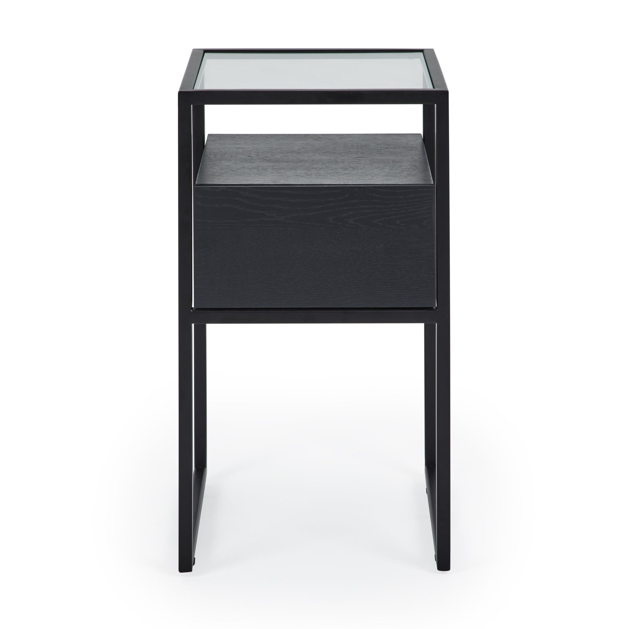 Dillon Black Side Table Black