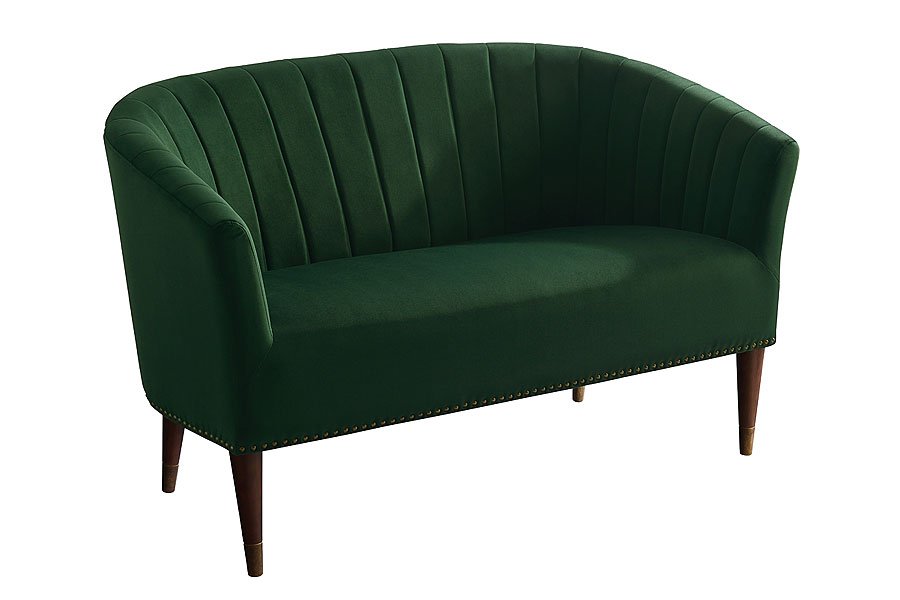 Bellini 2 Seater Sofa Bottle Green Velvet