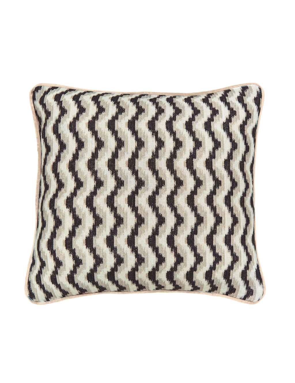 Bedeck of Belfast Harun Rectangle Cushion Charcoal Mix