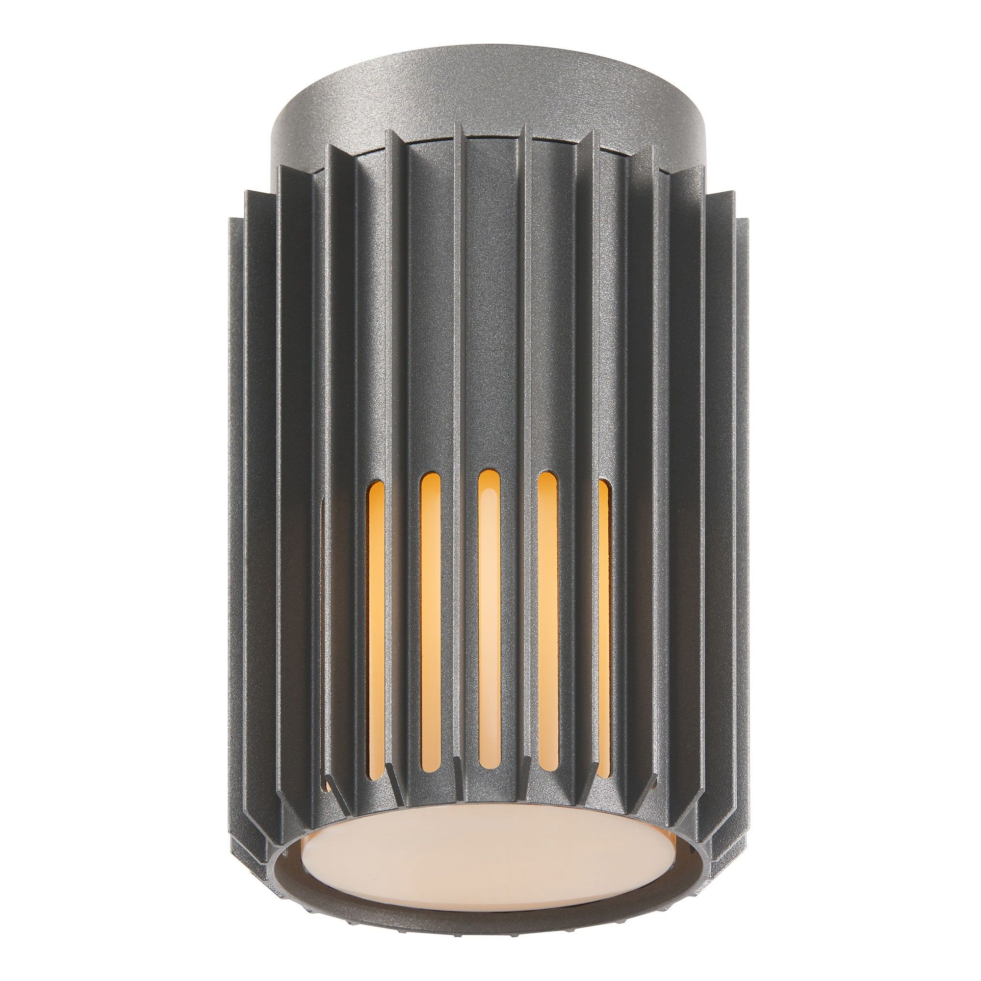 Nordlux Modern Outdoor Ceiling Light Black Aluminium E27 Coastal/Marine Safe - Mains Powered, IP54