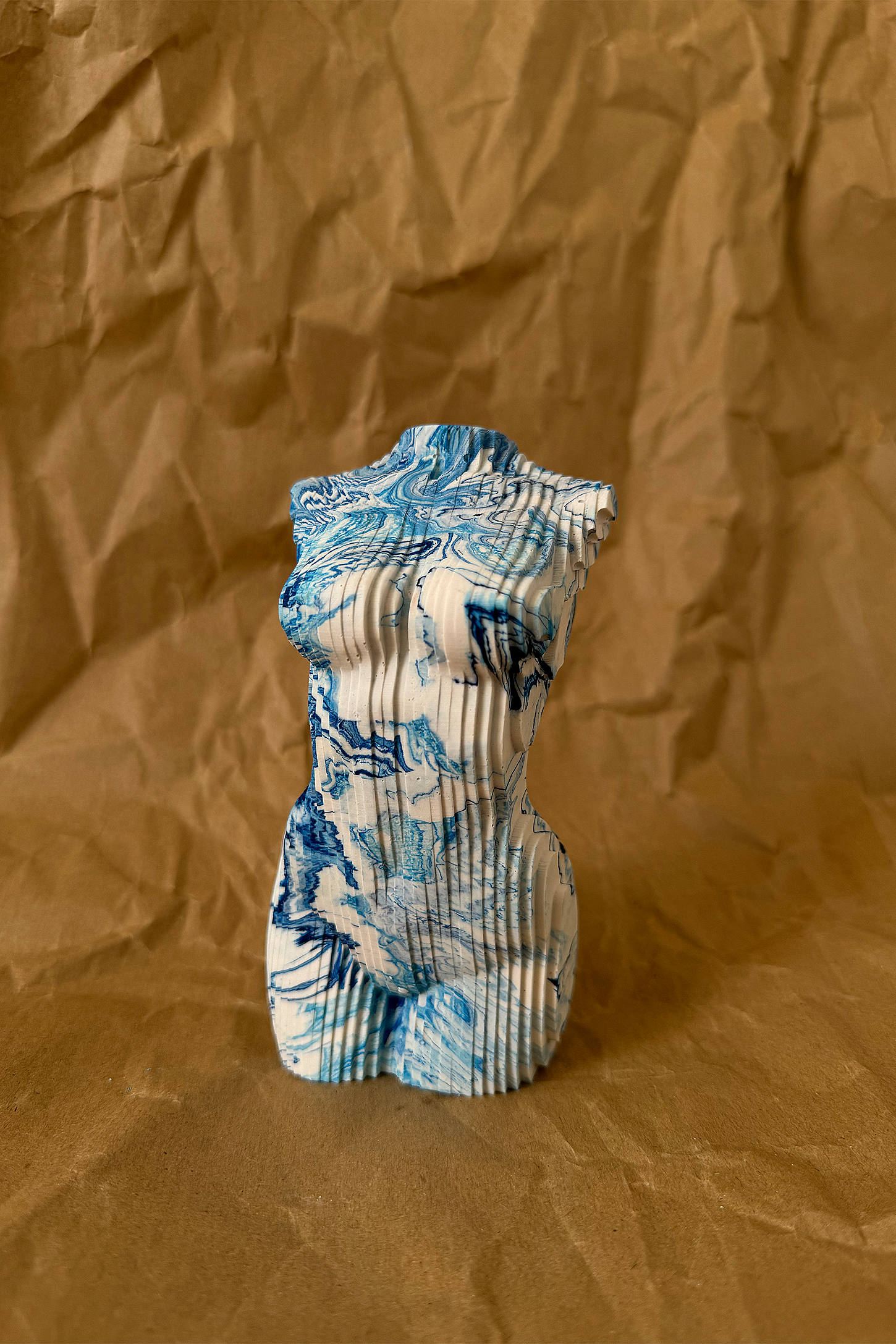 Warm Studios Abstract Sculpture - Blue