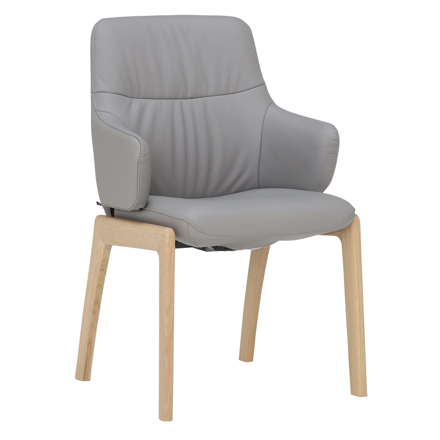 Stressless Mint Low Back Dining Armchair With D100 Legs, Batick Wild Dove
