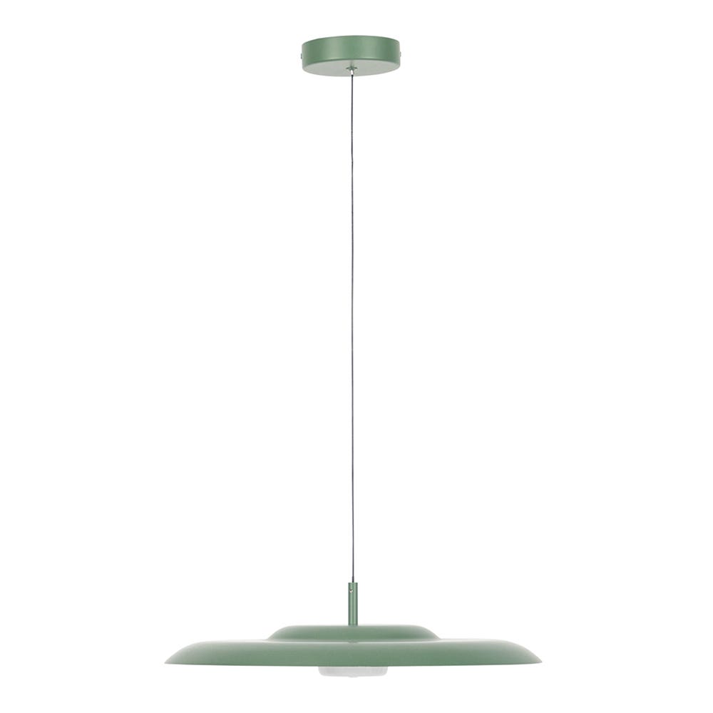 Heal's Diner LED Metal Pendant Light Large Sage 2