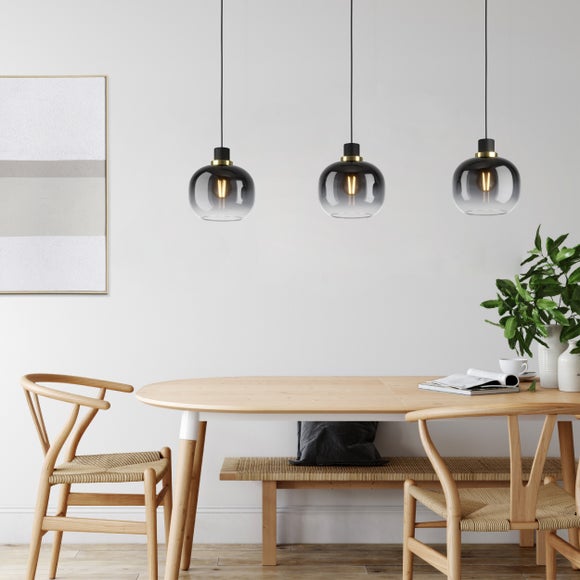 EGLO Oilella 3 Light Diner Ceiling Light