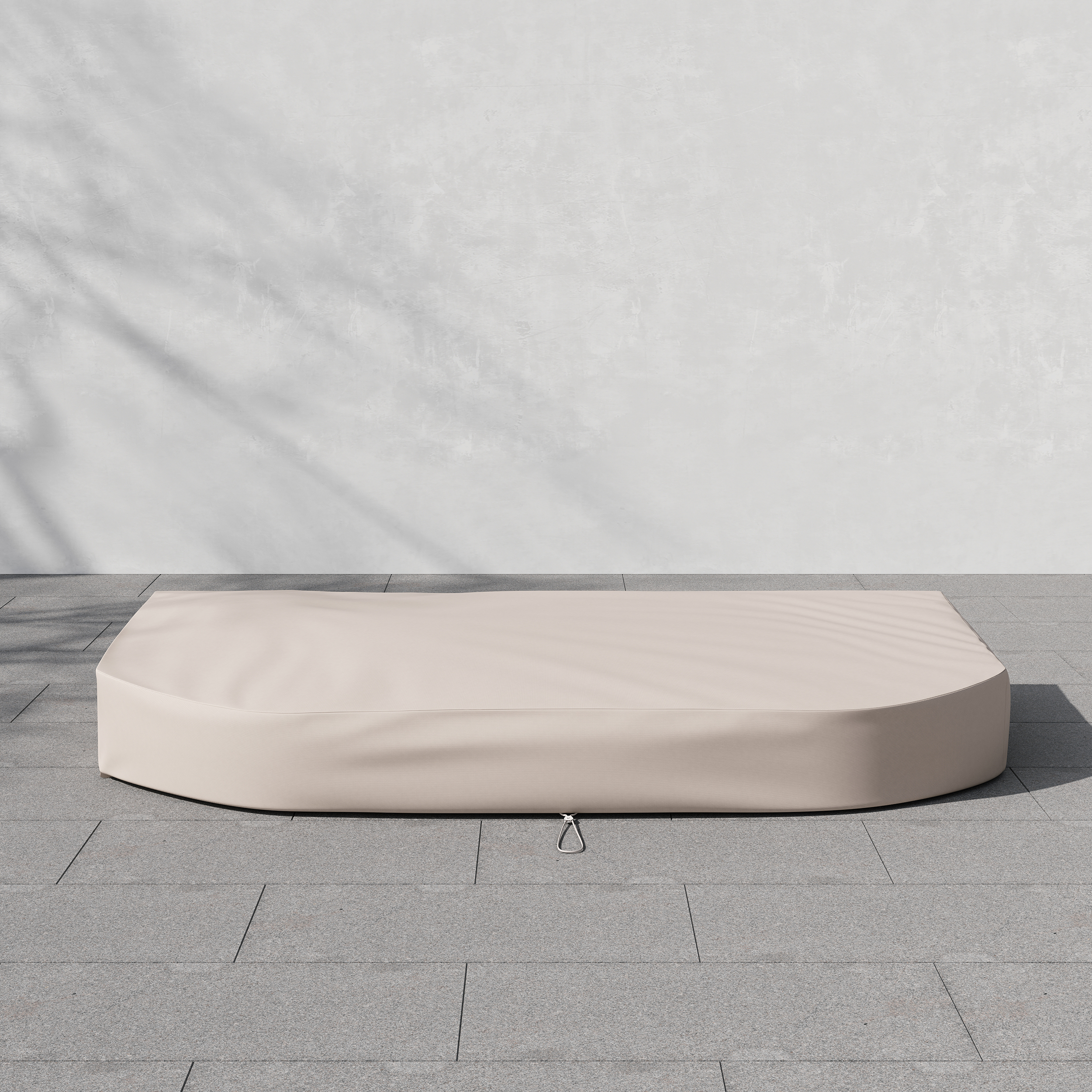 Tevara Outdoor 600D Tough Canvas Waterproof Patio Furniture Covers in Ivory