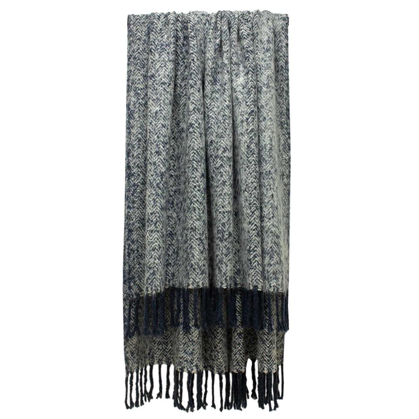 Soft Navy Throw