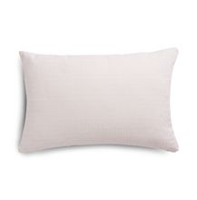 38x55cm Scatter Cushion in Oyster Pink Ola Grid - sofa.com