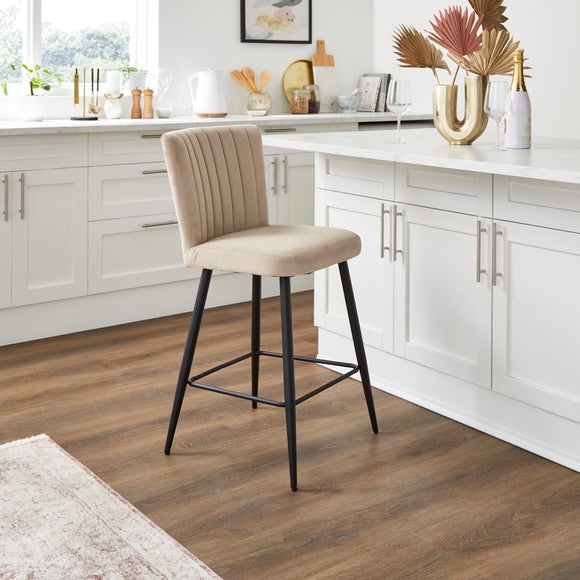 Taylor Counter Height Stool, Velvet