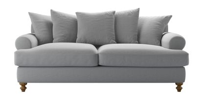 Teddy 3 Seat Sofa Bed in Pumice House Plain Weave - sofa.com
